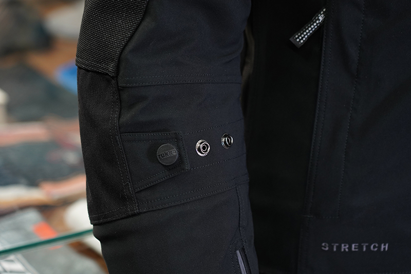 Rukka Nivala 3 bicep and forearm popper adjusters